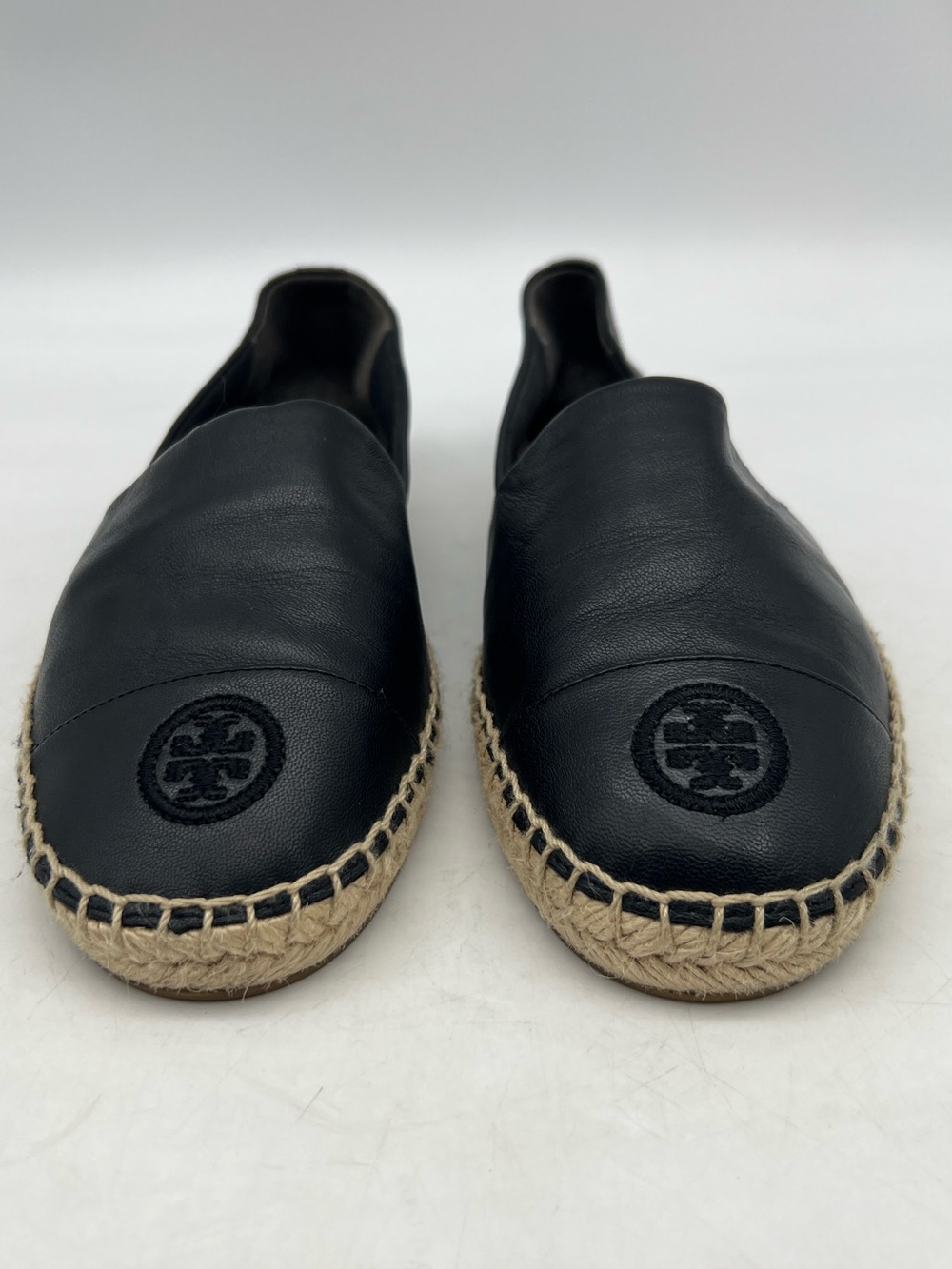 Tory Burch Color Block Flat Espadrille in Black - Picture 9 of 9